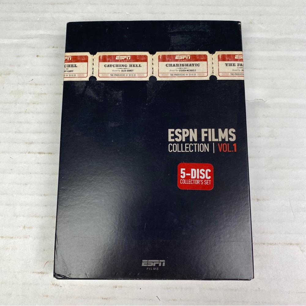 ESPN Film Collection Volume 1 DVD 5 Disc New Sealed Sports Documentary Athletics